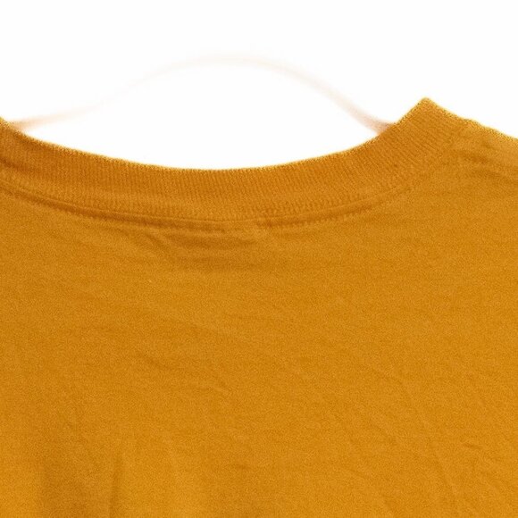 Vintage NASA T-Shirt MSEC & CFC Logos Mustard Yellow Size 3XL - Picture 6 of 8